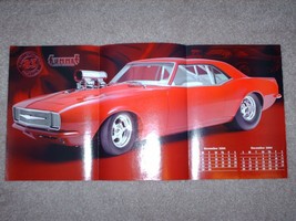 2004 Summit Racing &quot;Calling Card&quot; &#39;68 Camaro SS/RS 2 month Calendar/Poster - £7.50 GBP