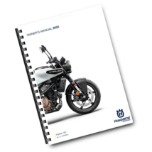 HUSQVARNA 2025 - VITPILEN 125 - OWNERS MANUAL - REPRINTED COMB BOUND - $49.99 HUSQVARNA 2025 - VITPILEN 125 - OWNERS MANUAL - REPRINTED COMB BOUND - $49.99