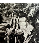 Rubens The Death Of Maxentius Print 1939 Gray Tone Plate Military Art DWX2B - $24.99