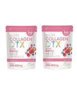 2X JOJI Gluta Collagen DTX Fiber SECRET YOUNG Skin Mixed Berry 200,000MG - £40.62 GBP