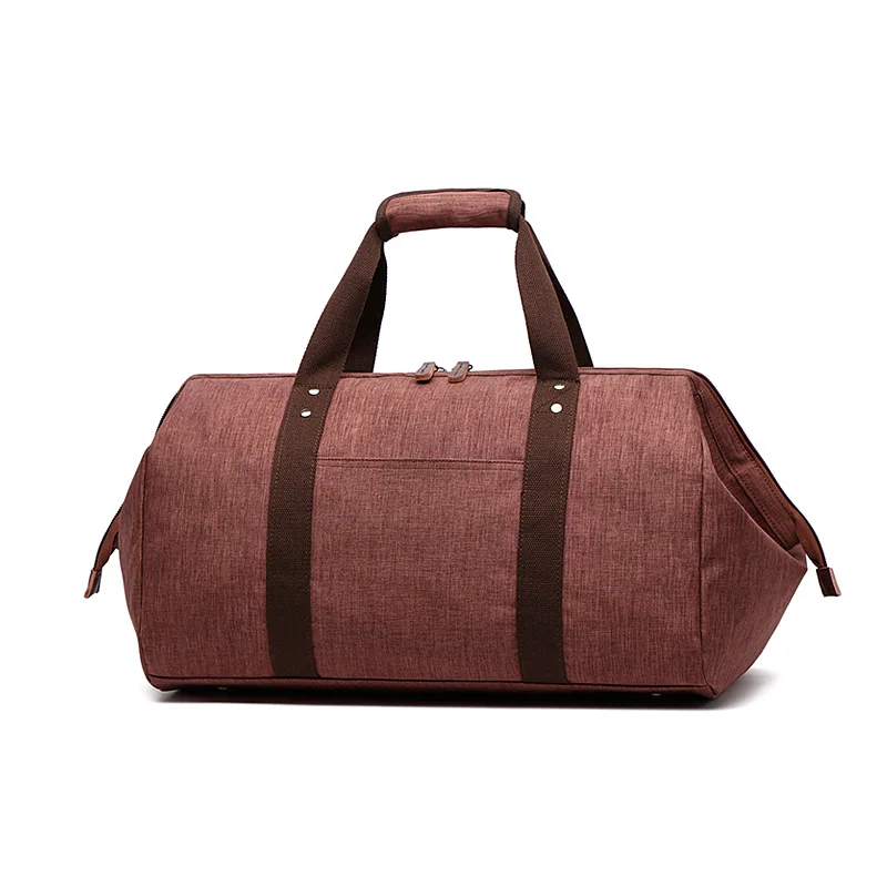 Canvas Men Travel Bags Carry on Luggage Bag Men Duffel Bags Travel Tote Large We - £43.06 GBP