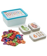 Alphabet Number Flash Cards Wooden Letter Puzzle Abc Sight Words Match G... - £32.52 GBP