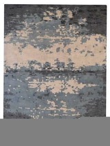 Glitzy Rugs UBSN00805K0000A9 5 x 8 ft. Hand Knotted Wool Contemporary Rectangle  - £164.37 GBP