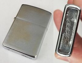 1961 Zippo lighter full size plain vintage - $42.99