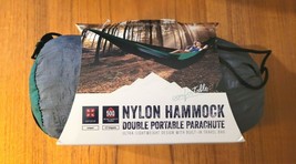 New Avalanche Nylon DOUBLE PORTABLE Parachute Hammock 500 Pounds - £12.42 GBP
