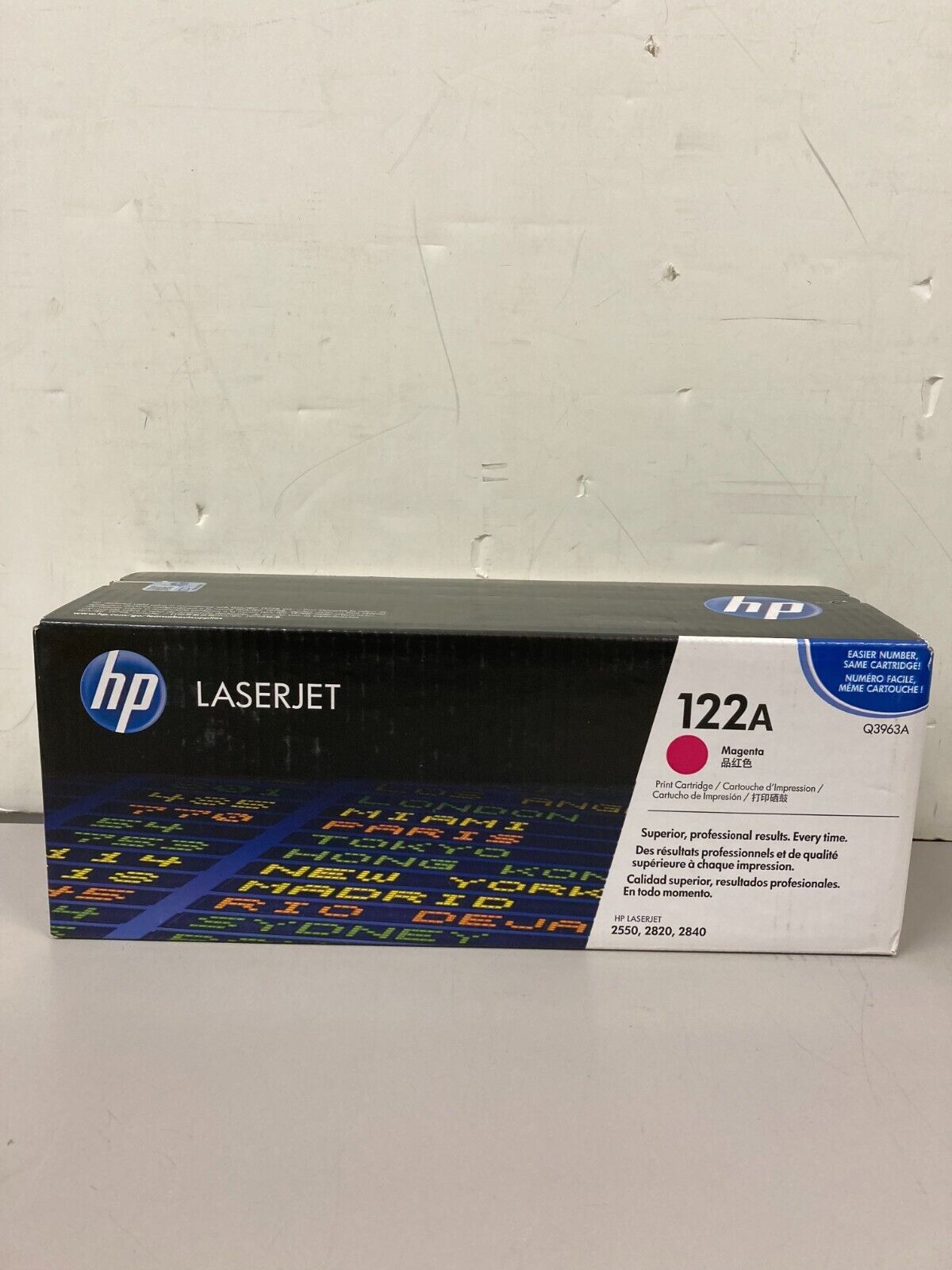 Genuine OEM HP 122A Magenta LaserJet Toner Cartridge Q3963A - $22.20
