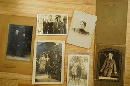 Vintage Clothing Genealogy Lot Photos Instant Family Kids RPPC Postcards - £15.81 GBP