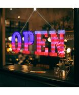 40x13 Extra Large LED Open Sign for Business Bar Retail Shop Light Brigh... - $129.10