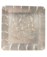 Vintage Everlast Forged Metal Hammered Fruit Design Serving Tray 11.5 x ... - $243.19 MXN