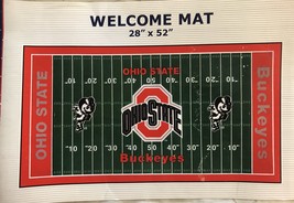 WinCraft NCAA Ohio State Buckeyes Floor Mat, 28 x 52-Inch - £51.75 GBP