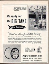 1958 Print Ad Gudebrod Trolling Fishing Line 703 Lb Blue Marlin Kona,Hawaii - £8.71 GBP