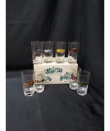1970s Antique Cars Drinking Glasses Barware Avon Campaign 11 Set of 8 Or... - €34,01 EUR