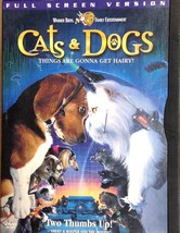 Cats &amp; Dogs Dvd Full Screen Edition Very Good - £3.85 GBP