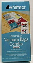 New Whitmor Spacemaker Vacuum Bags Combo Set of 5 Bags 1 Lg, 2 Med, 2 Sm - £6.14 GBP