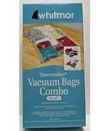 New Whitmor Spacemaker Vacuum Bags Combo Set of 5 Bags 1 Lg, 2 Med, 2 Sm - £6.14 GBP