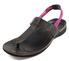 Women&#39;s KEEN Dauntless T Strap slingback sandals magnet gray pink sz 5 - £48.10 GBP