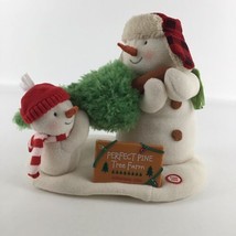 Hallmark Jingle Pals Tree Farm Snowman Christmas Decoration Sound Light ... - $74.20