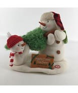 Hallmark Jingle Pals Tree Farm Snowman Christmas Decoration Sound Light ... - $74.20