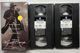 Wyatt Earp 2 Tape Set VHS Kevin Costner Dennis Quaid Gene Hackman Wester... - £3.91 GBP