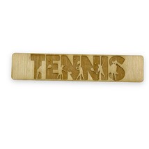 Bookmark - Tennis - Birch wood - $11.75