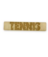 Bookmark - Tennis - Birch wood - $16.17 CAD