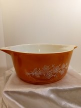 Vintage Pyrex Butterfly Gold 475-B 2.5L Round Baking Casserole Dish - £22.16 GBP