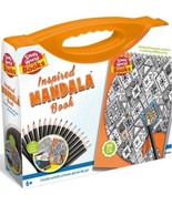 New INSPIRED MANDALA BOOK Creative SET w/ 18 Colored Pencils ! Small Wor... - £17.80 GBP