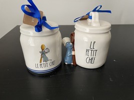 Rae Dunn Ratatouille &quot;LE PETIT CHEF&quot; Small Canister - £35.27 GBP