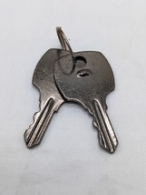 Vintage Pair Of Keys With Bump 1 1/2&quot; - $14.84