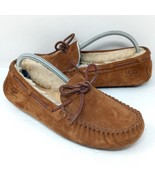 UGG Women&#39;s Dakota 5612 Shearling Lined Suede Moccasin Slippers Shoe - S... - $24.95