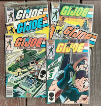 GI Joe Vintage lot Comic Books Zartan Snake Eyes Sgt Slaughter Lady Jaye 1984 86 - £30.59 GBP