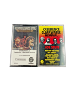 Creedence Clearwater Revival Music Cassette Tape Lot Vintage 1976 - £14.05 GBP