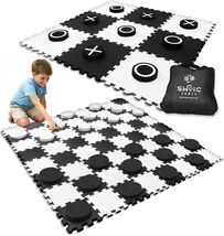 Ultimate 2-in-1 Checkers and Tic Tac Toe - Perfect Outdoor Game Experience - $148.45