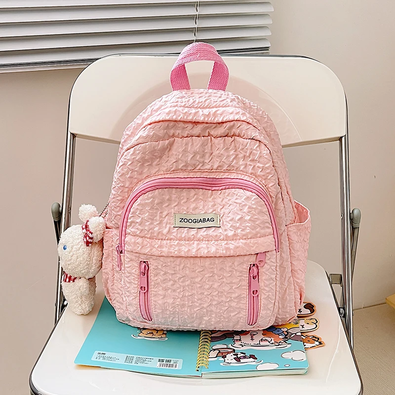 Summer New Women Mini Backpack Trendy Design Small Backpa for Girls Outdoor Trav - £54.07 GBP