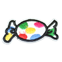 Polka Dot Hard Candy Cartoon Clothing Iron On Patch Decal Embroidery - £5.51 GBP