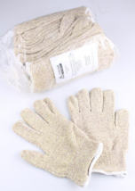 12pk Cordova 3045L Industrial Work Gloves 70% Cotton 30% Aramid Tan Size... - $465.12 MXN