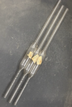 Set of three (3) Vintage Volumetric Pipettes - $27.21