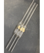 Set of three (3) Vintage Volumetric Pipettes - $27.21