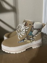 Cahhrrn Tan Combat Boots Size 41 Women’s 10 - $51.41
