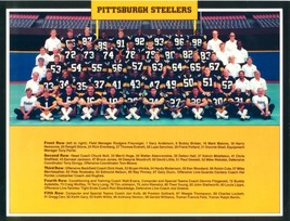 1987 PITTSBURGH STEELERS 8X10 TEAM PHOTO FOOTBALL PICTURE NFL - $4.94