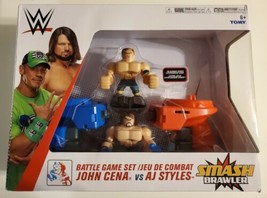 Wwe Battle Game Set Smash Brawlers John Cena Vs Aj Styles - New - £15.30 GBP
