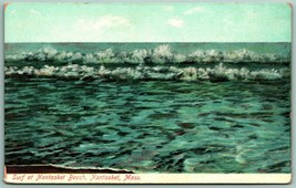 Surf at Nantasket Beach Massachusetts MA UNP Unused DB Postcard F10 - £2.34 GBP