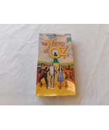The Wizard of Oz VHS Rated G Warner Bros Judy Garland Frank Morgan Ray B... - £23.70 GBP