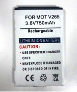Motorola V262 Li-ion Rechargeable Battery 750mAh - $130.59 MXN