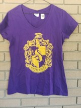 Purple Ladies Harry Potter &quot;HufflePuff&quot; Tshirt Size: Small - £8.59 GBP