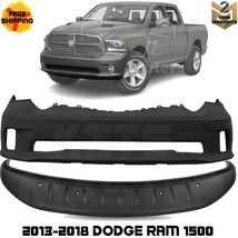 Front Bumper Cover Paintable &amp; Lower Valance Kit For 2013-2022 Ram 1500 Classic - £318.79 GBP