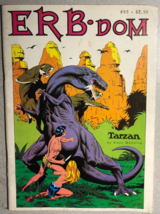 ERB-dom #83 Edgar Rice Burroughs fanzine (1975) Russ Manning color comic... - $14.84