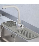 Deehas Gray Premium Silicone Kitchen Sink Splash Counter Top Faucet Guar... - $159.27 MXN