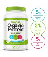 Orgain Organic Plant Based Protein Powder, Vanilla Bean - Vegan, Low Net... - £42.21 GBP