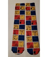 Peanuts Snoopy multi colored comic strip socks OSFA New in Package DUMBGOOD - $9.99